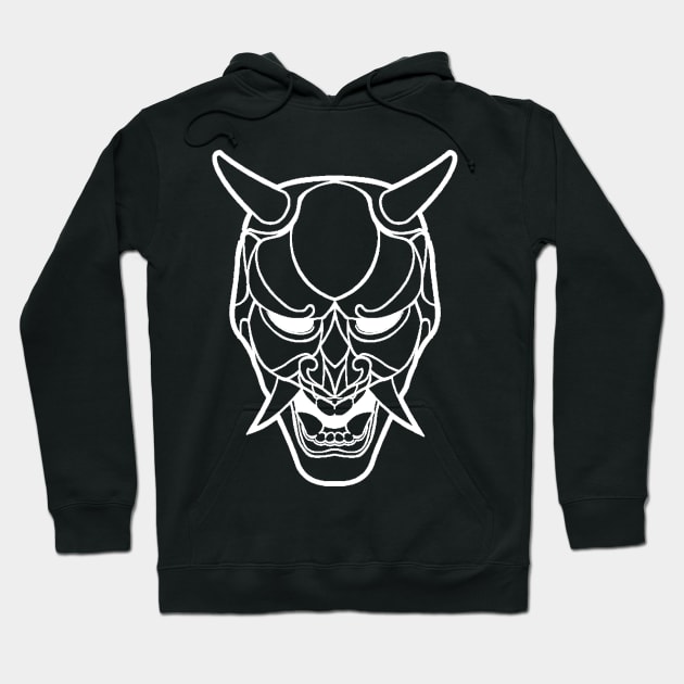 demons bushido mask - edo era Hoodie by Ajiw